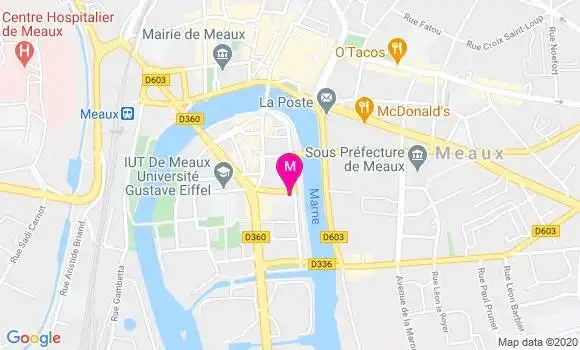 Localisation Dr Soumia Faiza Benddif