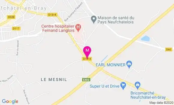 Localisation Dr Sabrina Douteau
