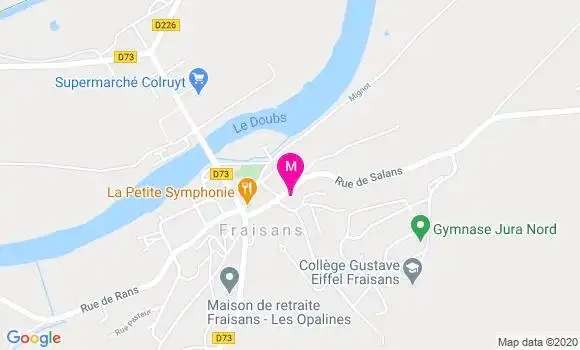 Localisation Dr Charline Legain Lalarme