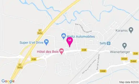 Localisation Dr Anne Laure Raatz