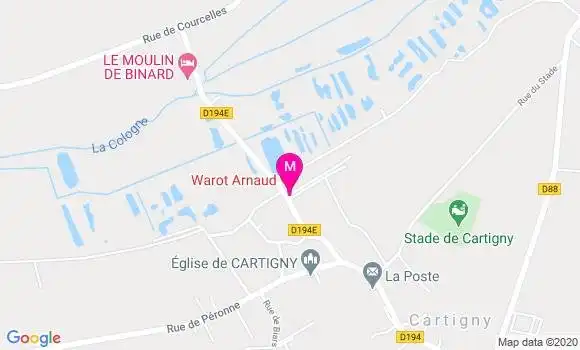 Localisation Dr Adrien Francois