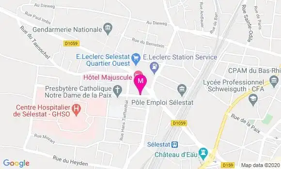 Localisation Dr Benjamin Duval