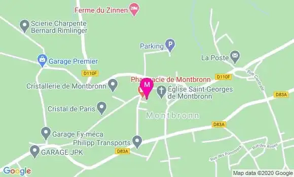 Localisation Dr Patrick Pilmes