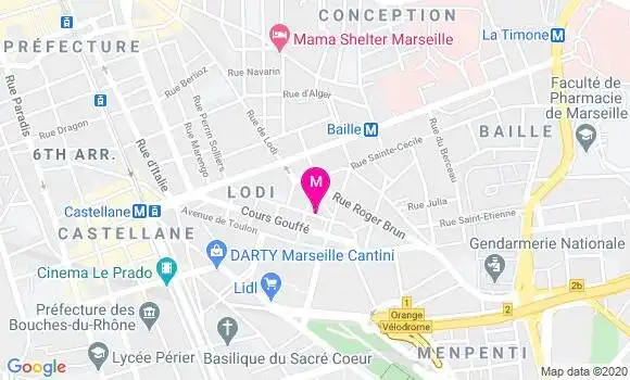Localisation Dr Thierry Olmiccia