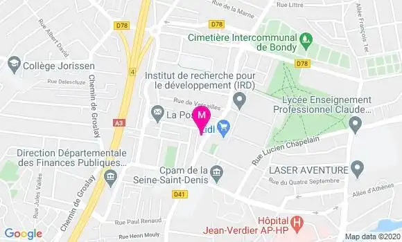Localisation Dr Clément Tran Duc