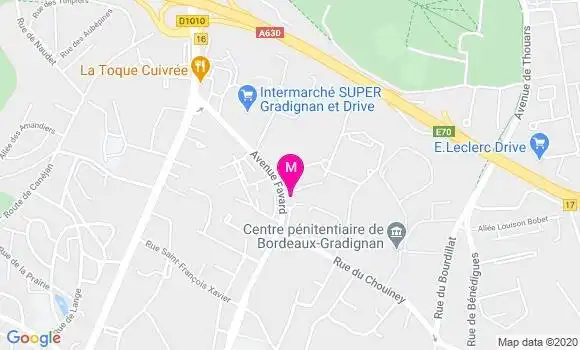 Localisation Dr Sophie Surdeau Lacour
