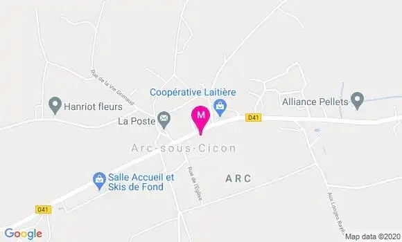 Localisation Dr Anne Lise Bolot