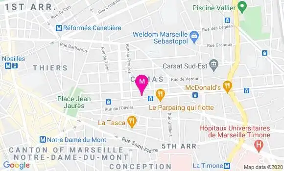 Localisation Dr Gaelle Mougin
