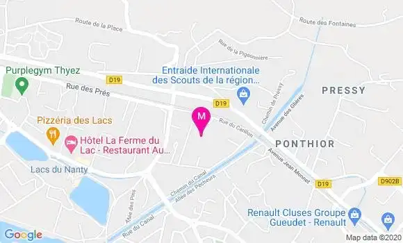 Localisation Dr Edith Kaji