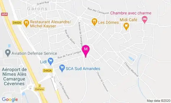 Localisation Dr Julie Egender