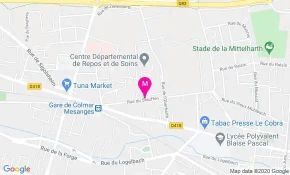 Localisation Dr Yasmina Devot Benhatchi