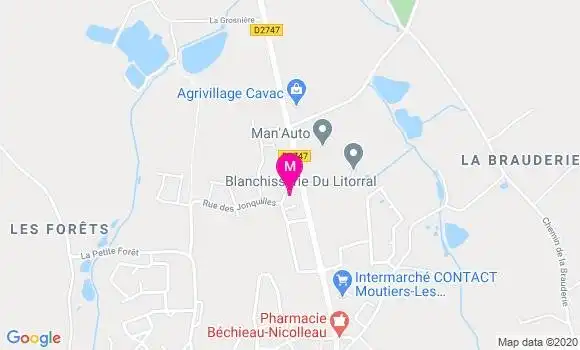 Localisation Dr Maryse Vaultier