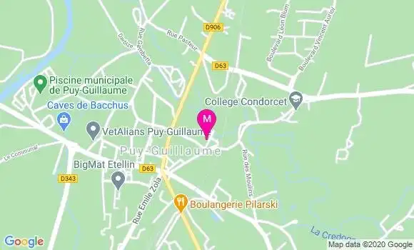 Localisation Dr Nathalie D