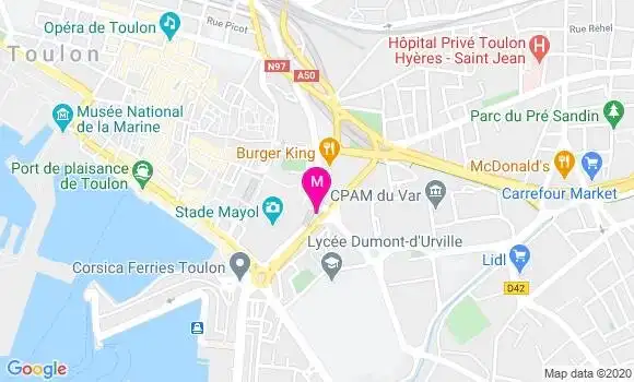 Localisation Dr Alain Barriol