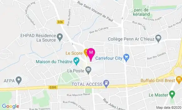 Localisation Dr Clarisse Maze