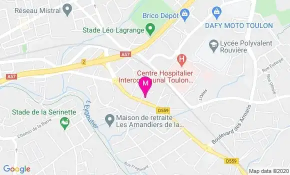 Localisation Dr Christine Lagier Penhoat