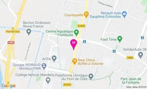 Localisation Dr Marie Gaudin