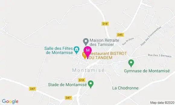 Localisation Dr Francois Mura