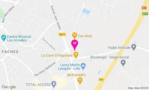 Localisation Dr Bechir Ayoub