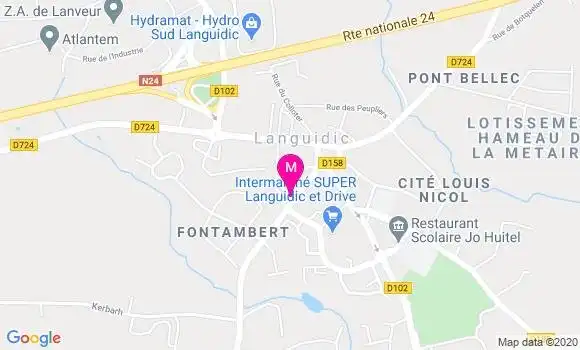 Localisation Dr Solenn Le Crom