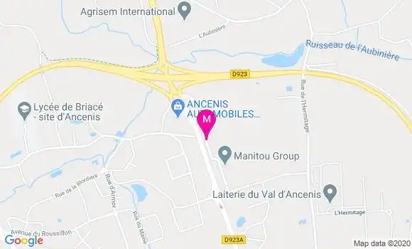 Localisation Dr Sandra Lagadec