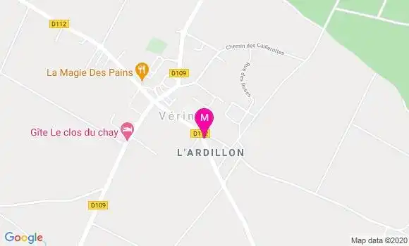 Localisation Dr Julie De Decker