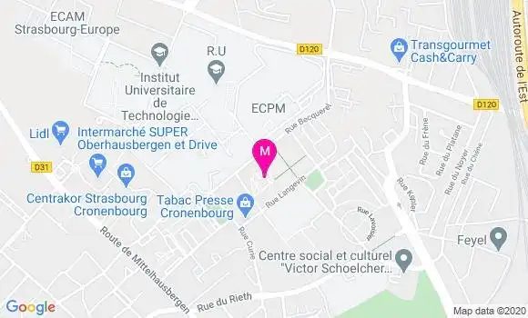 Localisation Dr Segolene Poulnais