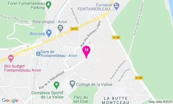 Localisation Dr Yves Arnaud