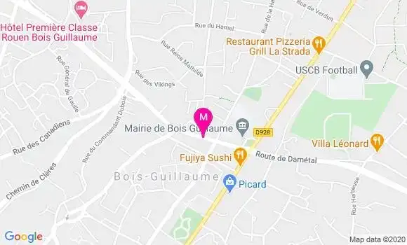Localisation Dr Caroline Ollivier Soulas
