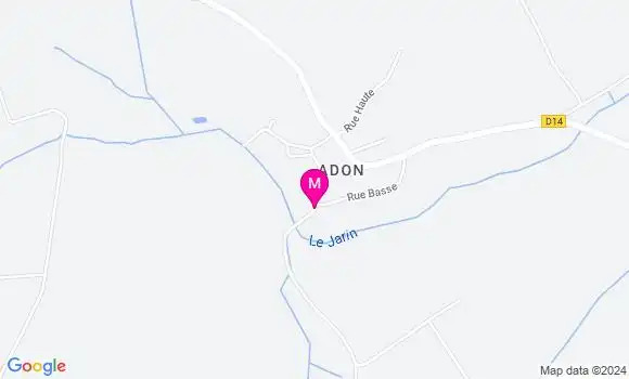 Localisation Dr Fanny Mathieu