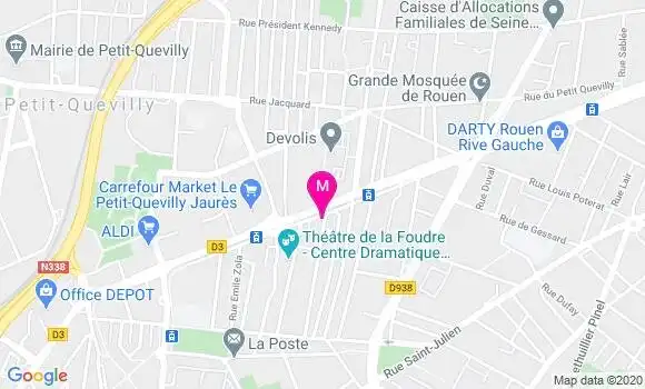 Localisation Dr Maeva Gaultier
