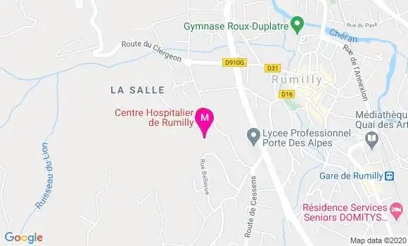 Localisation Dr Romain Ferlay