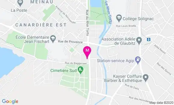 Localisation Dr Fanny Albu