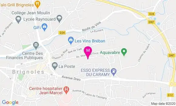 Localisation Dr Jean Bruno Banos
