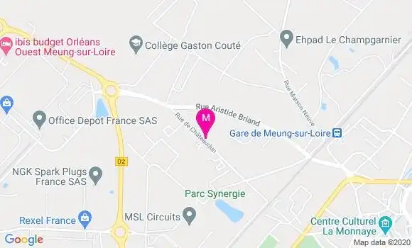 Localisation Dr Jacqueline Lacout