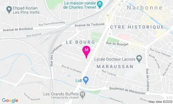 Localisation Dr Daniela Fleuret