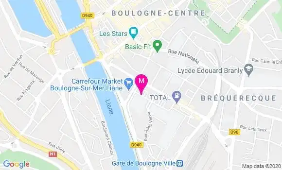 Localisation Dr Magali Couvreur