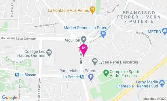 Localisation Dr Audrey Alix