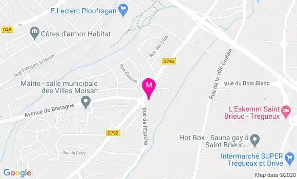 Localisation Dr Emmanuelle Roux