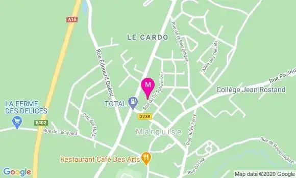 Localisation Dr Thibaut Coliche