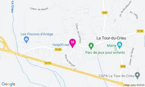 Localisation Dr Claire Collin Amouroux