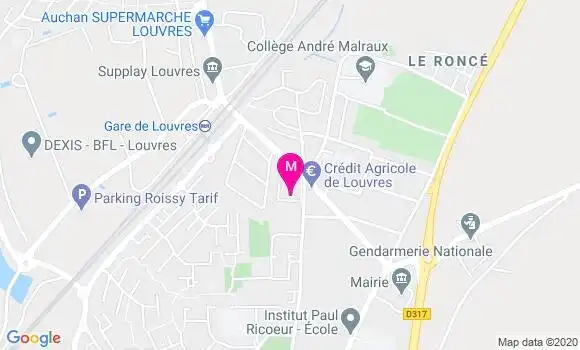 Localisation Dr Nicolas Meurger