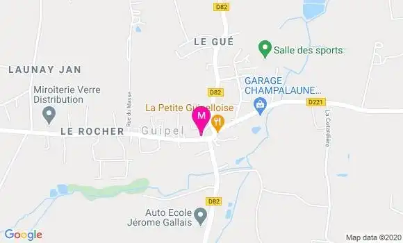 Localisation Dr Quentin Bernard