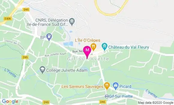 Localisation Dr Florence Schauer Riedberger