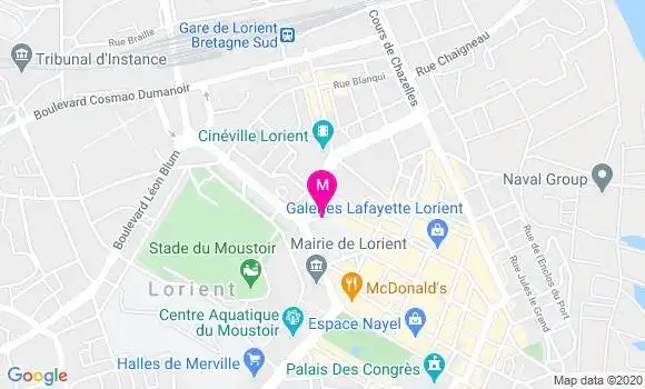 Localisation Dr Corinne Le Bail