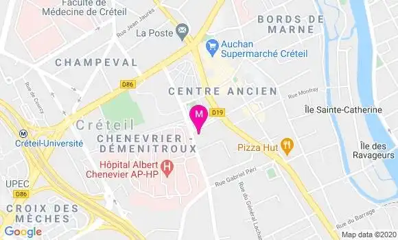 Localisation Dr Jean Patrick Garnier