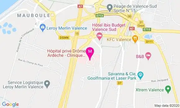 Localisation Dr Maurice Bourgois