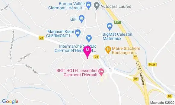 Localisation Dr Matthieu Lafont