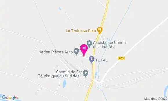 Localisation Dr Emeline Rousseau