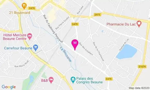 Localisation Dr Christelle Chol Maignien